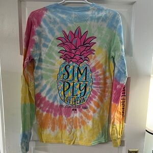Simply Southern Tie-Dye Long Sleeve Shirt